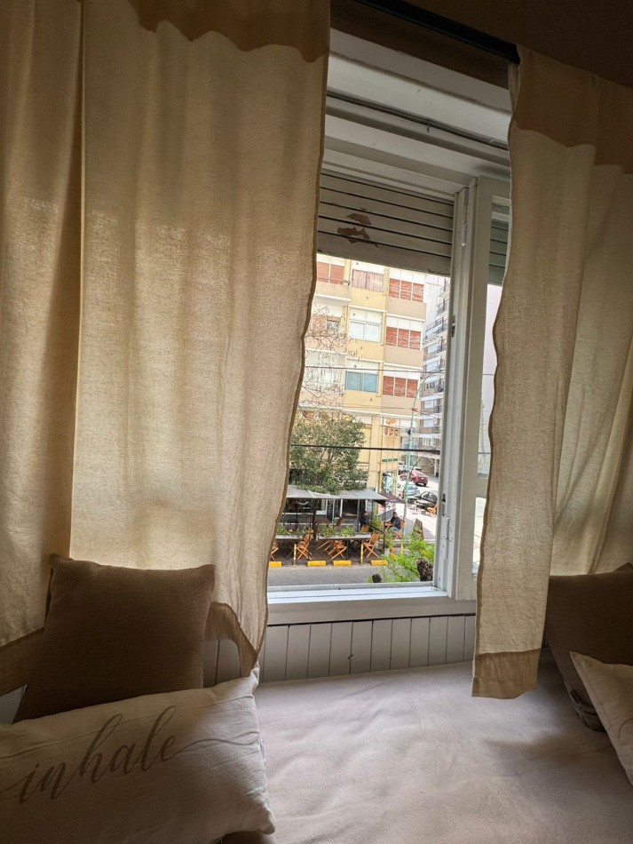 MONOAMBIENTE EXTERNO, PROXIMO AL MAR.