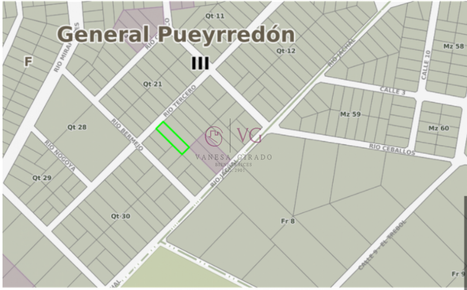 MUY BUEN LOTE EN GLORIA DE LA PEREGRINA.