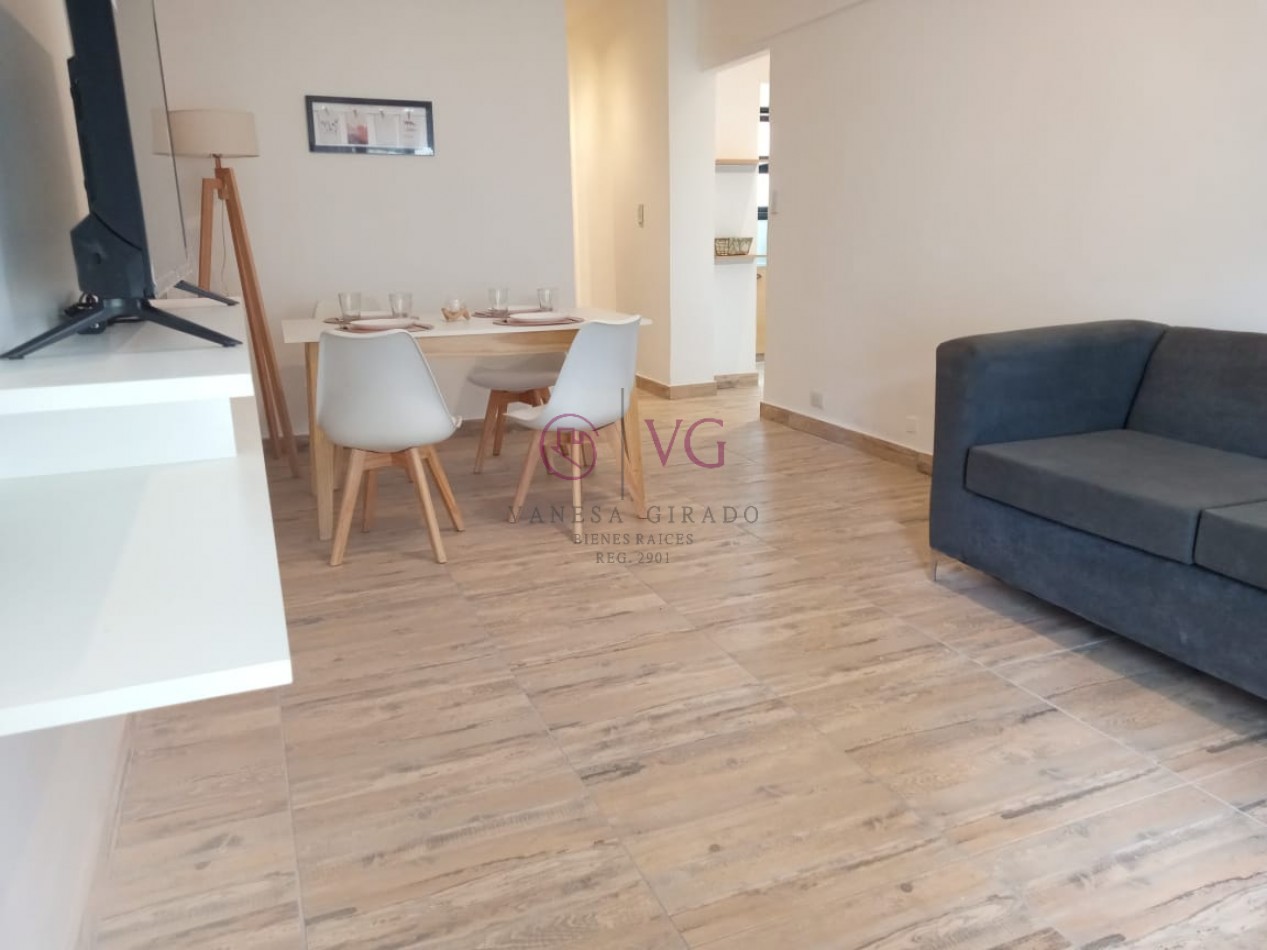 2 AMBIENTES EXTERNO.MODERNIZADO.COMPLETAMENTE AMOBLADO Y EQUIPADO.