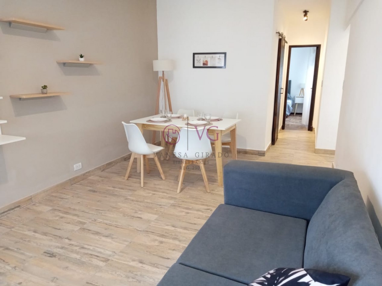 2 AMBIENTES EXTERNO.MODERNIZADO.COMPLETAMENTE AMOBLADO Y EQUIPADO.