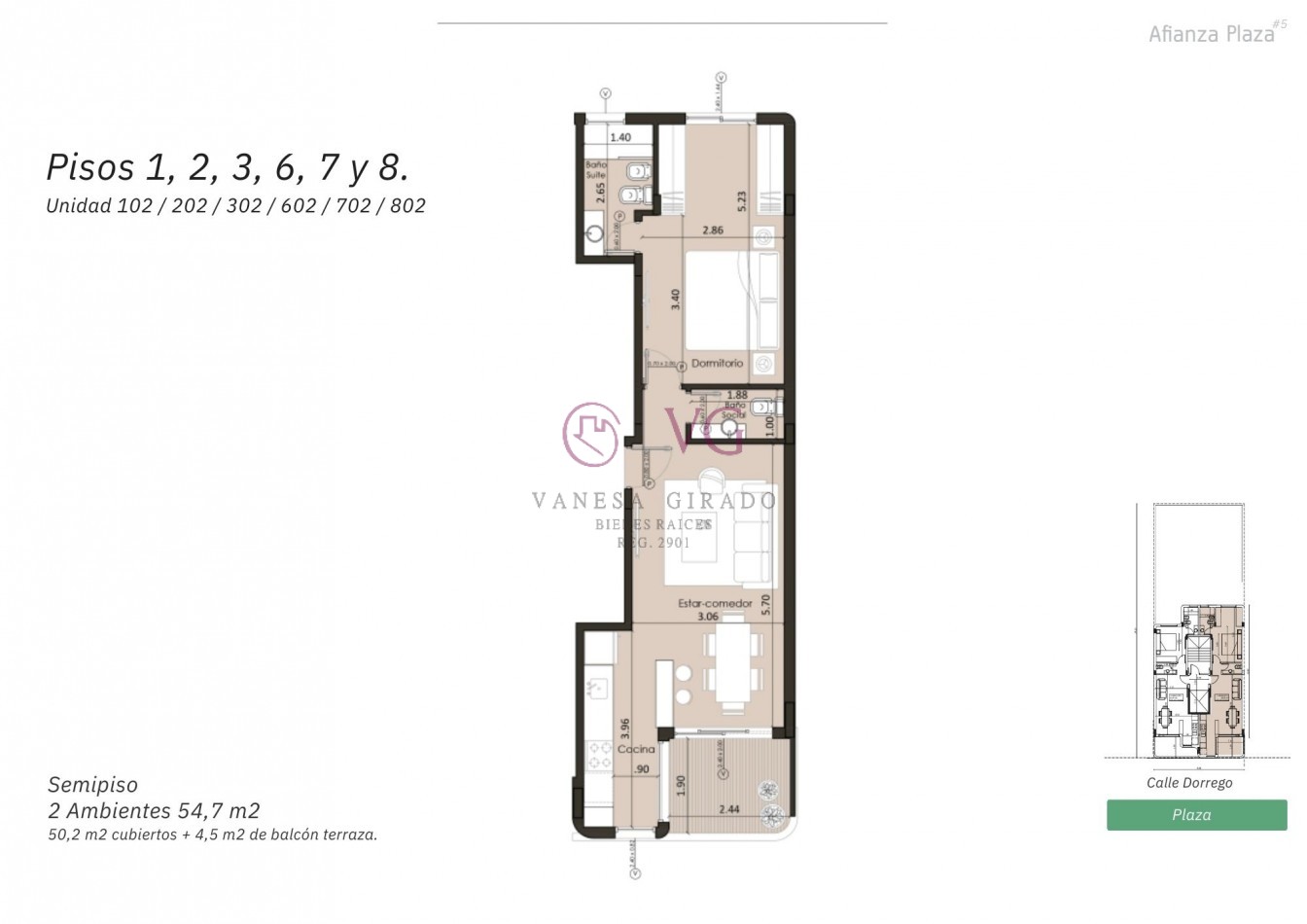 DEPARTAMENTOS DE  2  Y  3 AMB.CON O SIN COCHERA. BARRIO SAN JOSE, ALGUNAS CUOTAS.